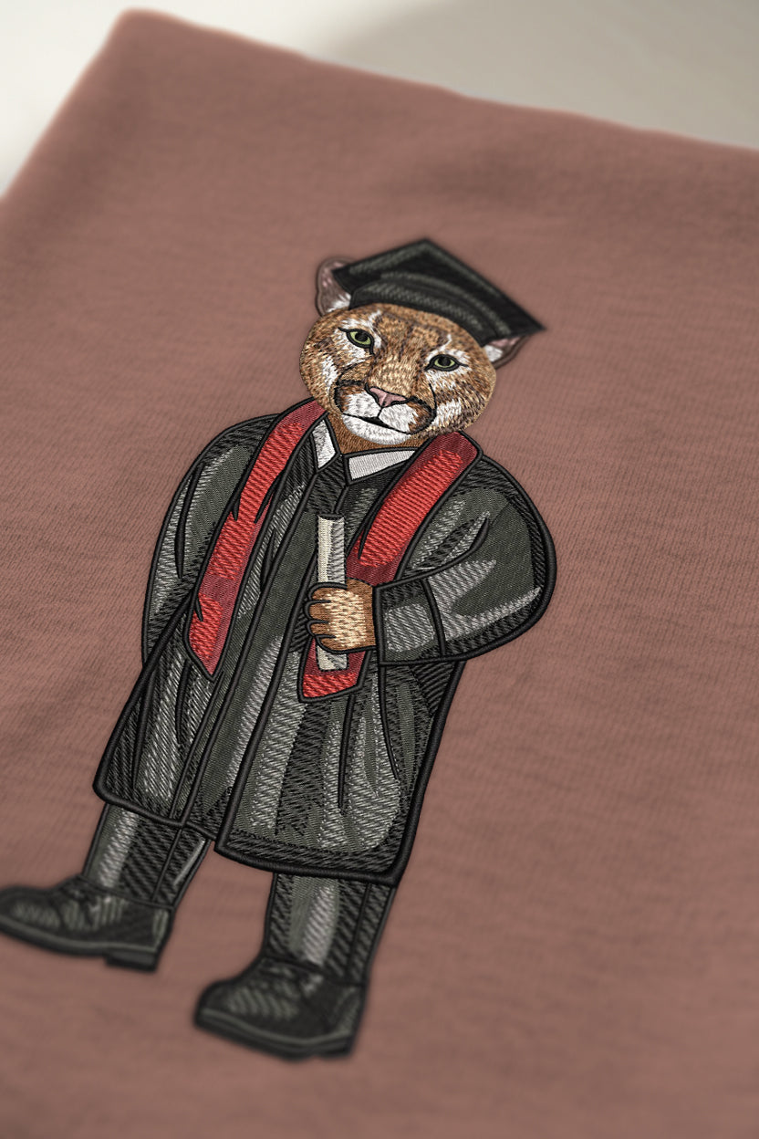 WSU Graduation Embroidered Crewneck
