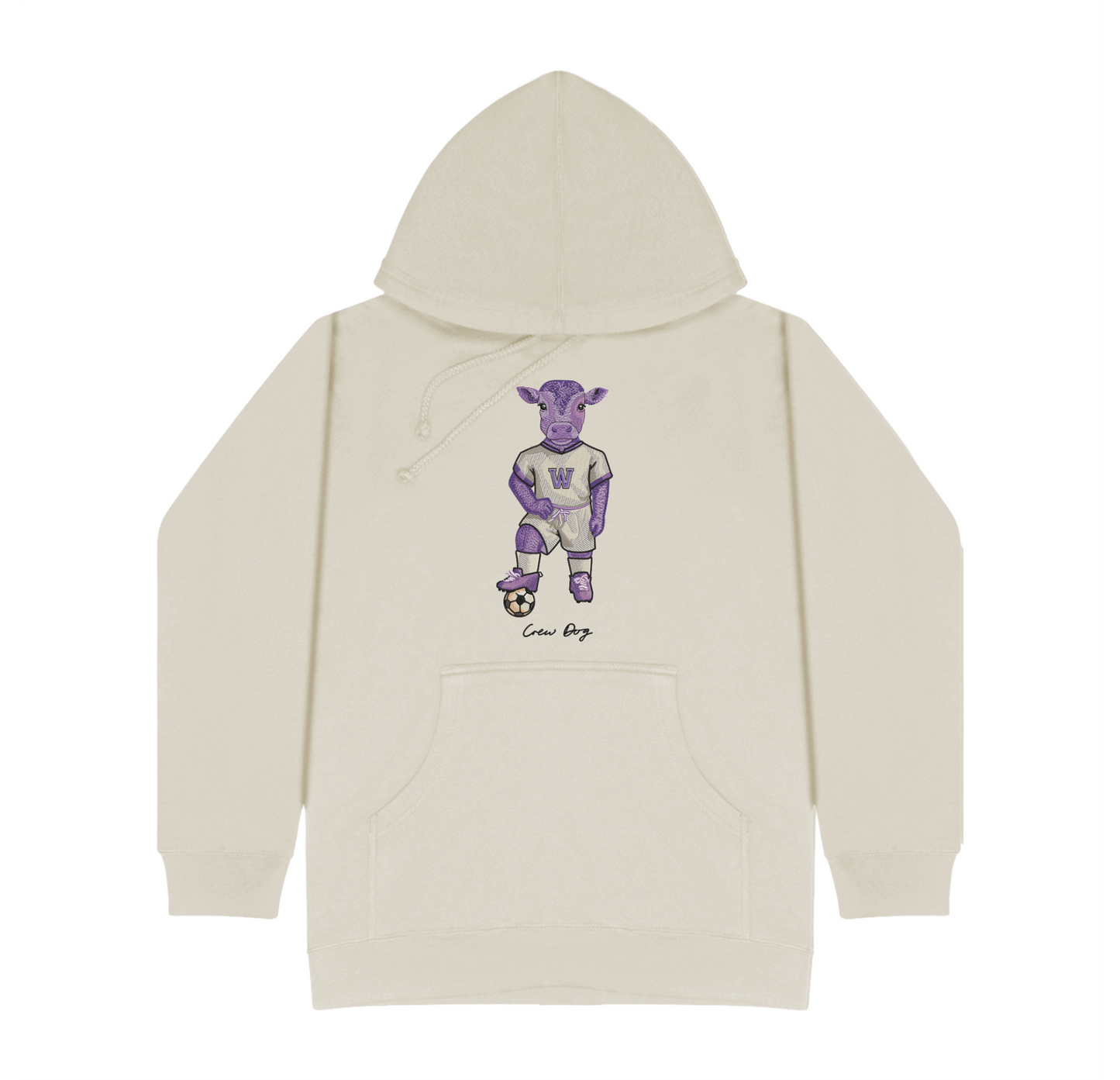 Williams Women's Soccer Embroidered Hoodie