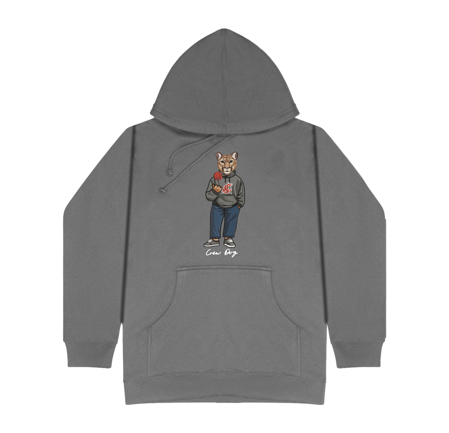 Washington State University Apple Embroidered Hoodie