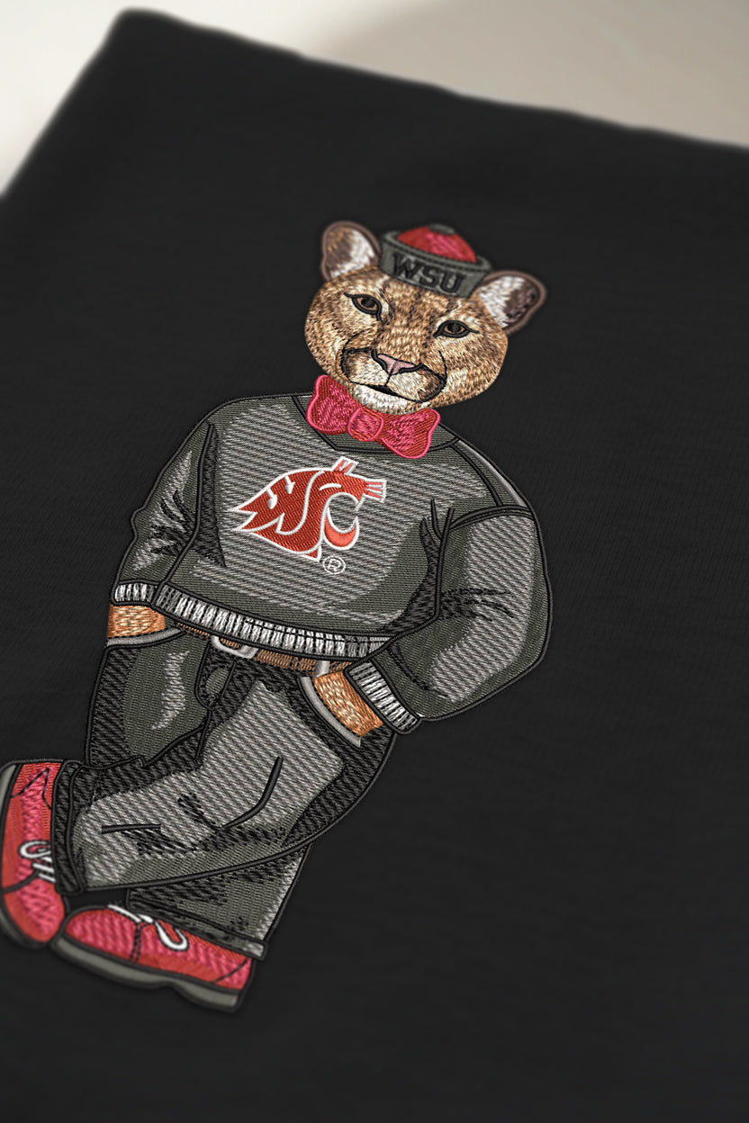 Washington State University Hat Embroidered Tee