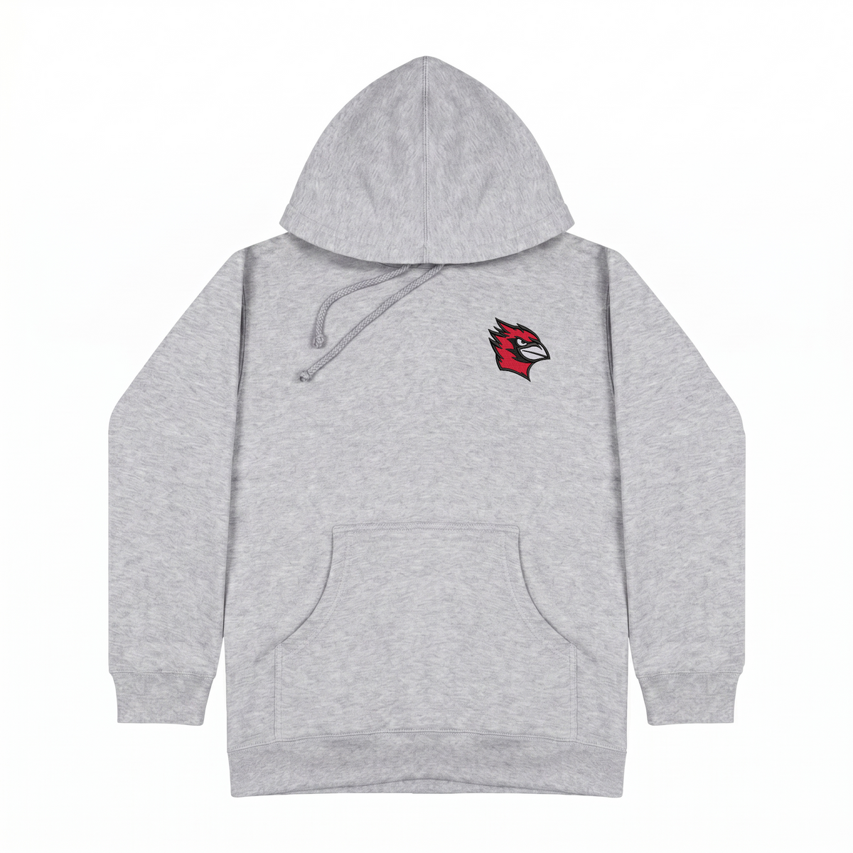 Wesleyan Bird Embroidered Hoodie