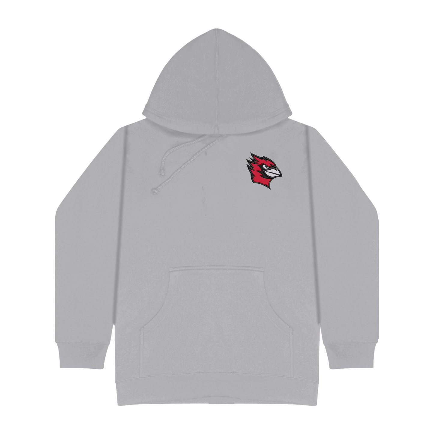 Wesleyan Bird Embroidered Hoodie