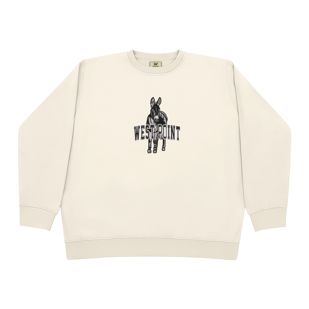 
                      
                        Army Classic Embroidered Crewneck
                      
                    