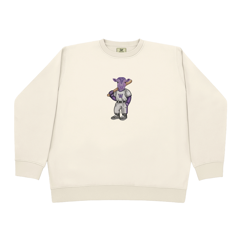 Williams Baseball Embroidered Crewneck