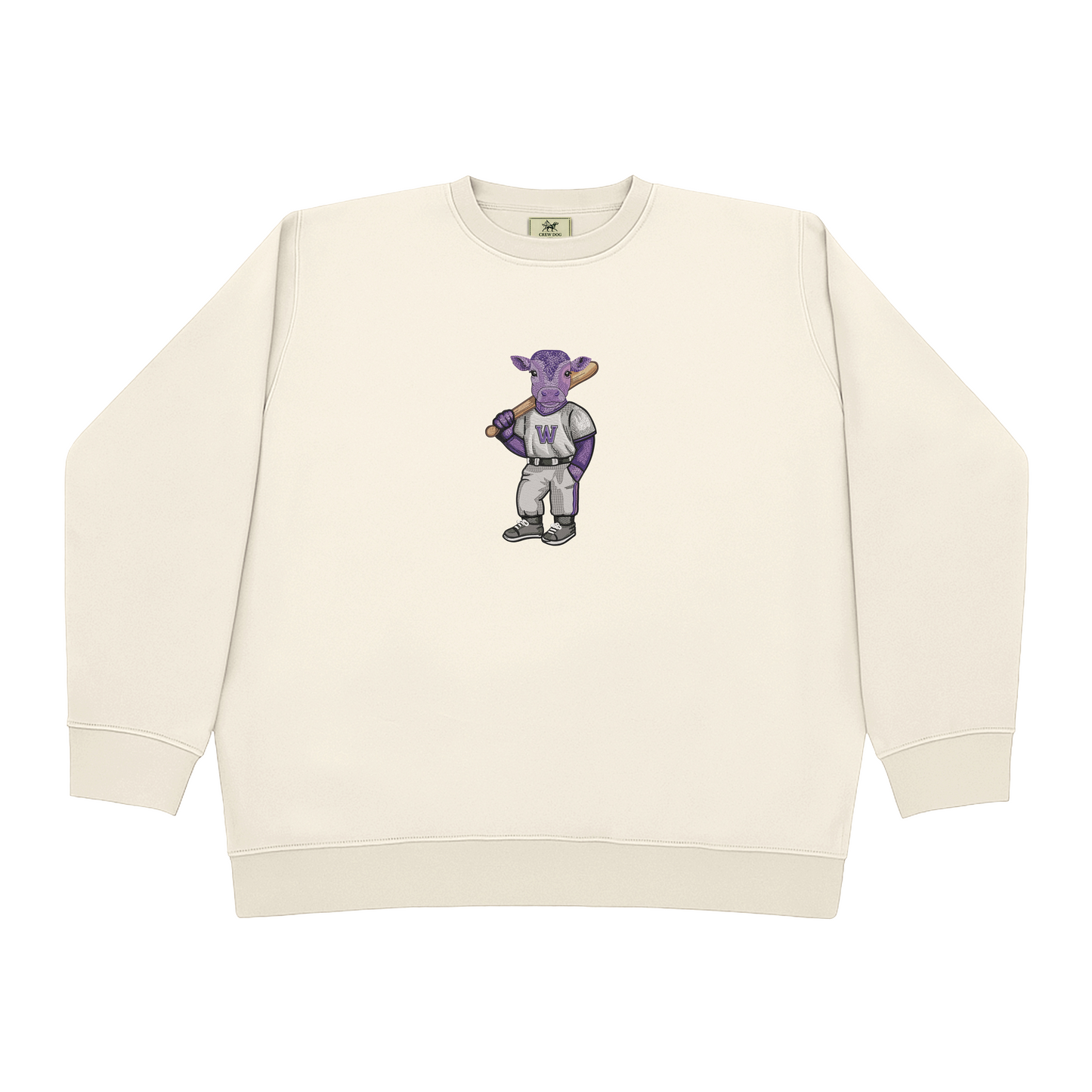Williams Baseball Embroidered Crewneck