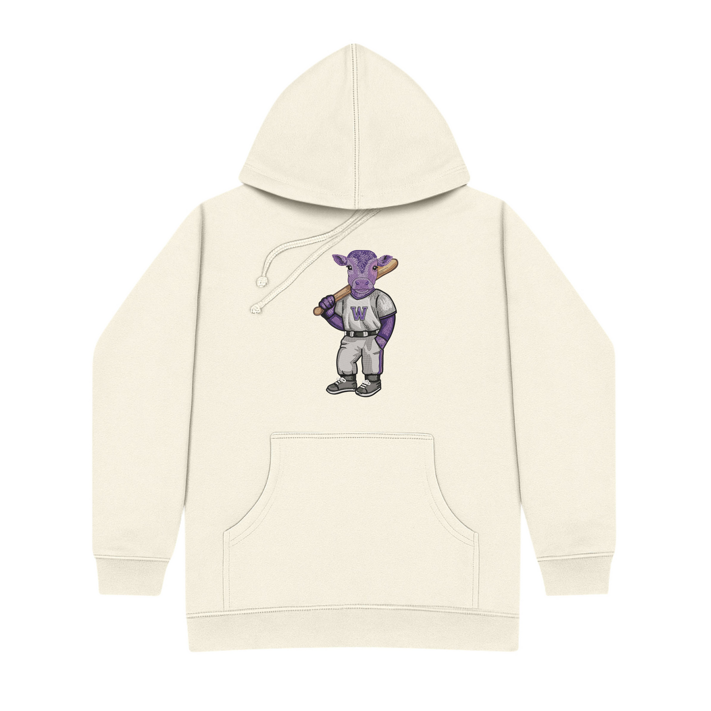 Williams Baseball Embroidered Hoodie