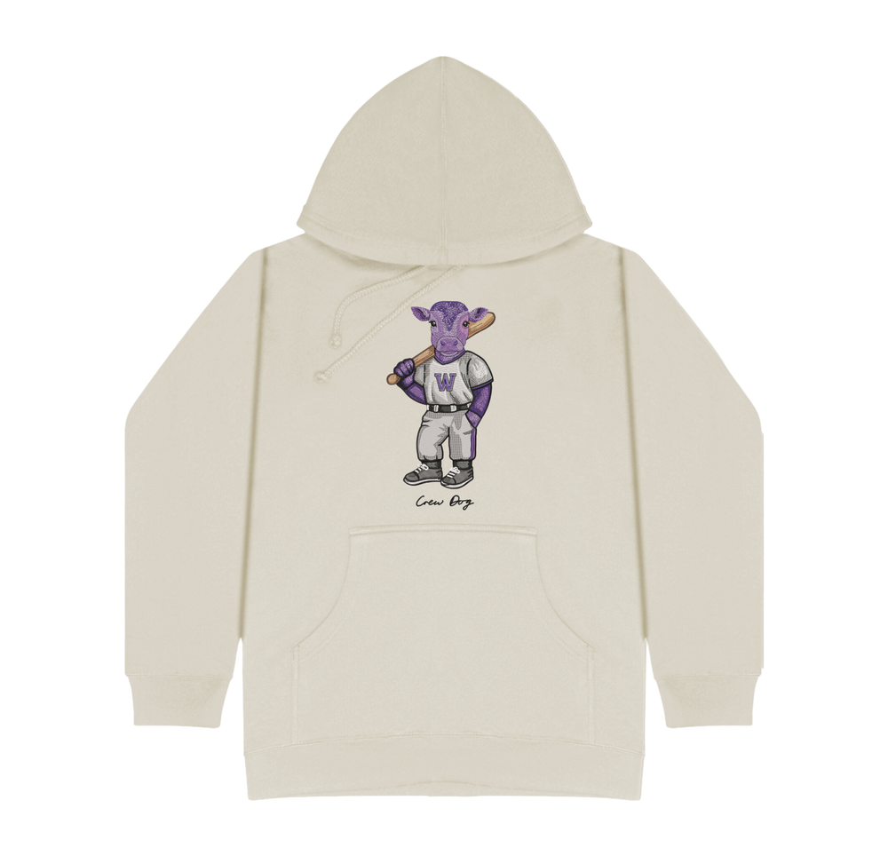 Williams Baseball Embroidered Hoodie