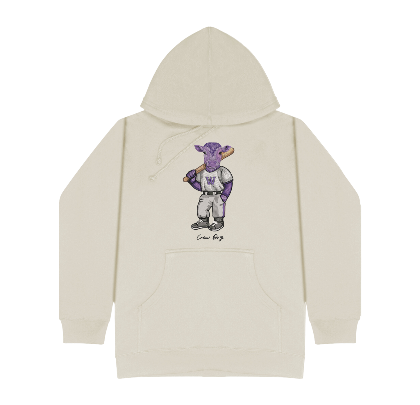 Williams Baseball Embroidered Hoodie