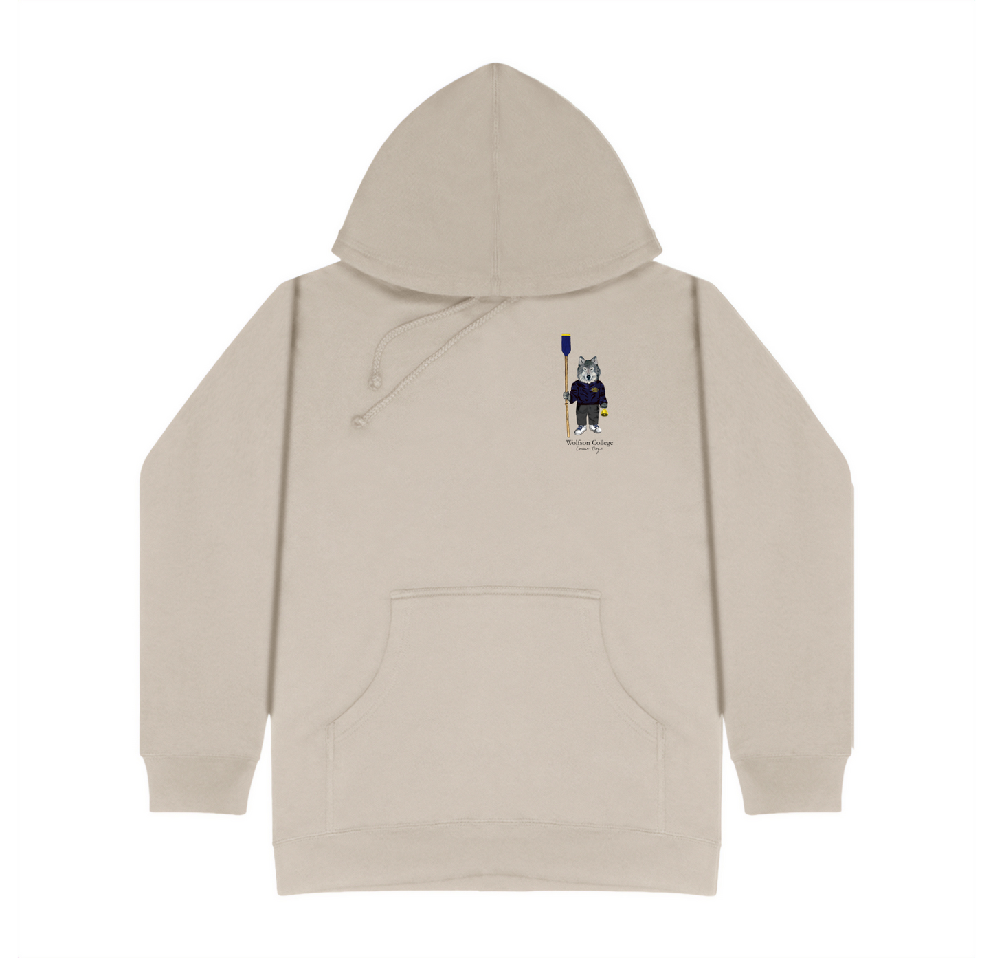 Wolfson College Rowing Screen-printed Hoodie