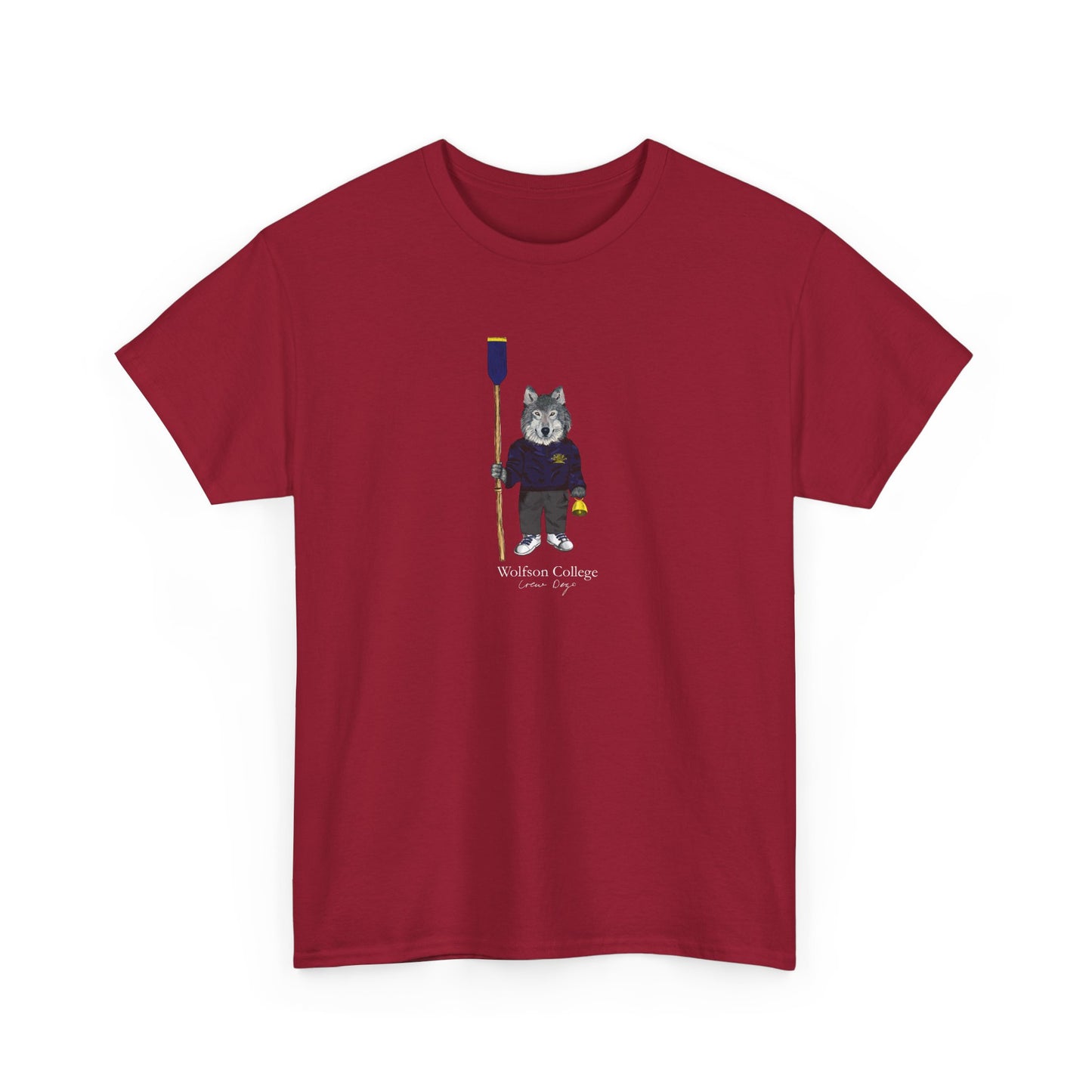Wolfson College Rowing Screen-printed Tee