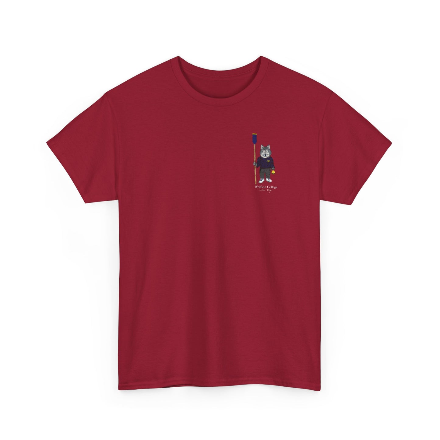 Wolfson College Rowing Screen-printed Tee