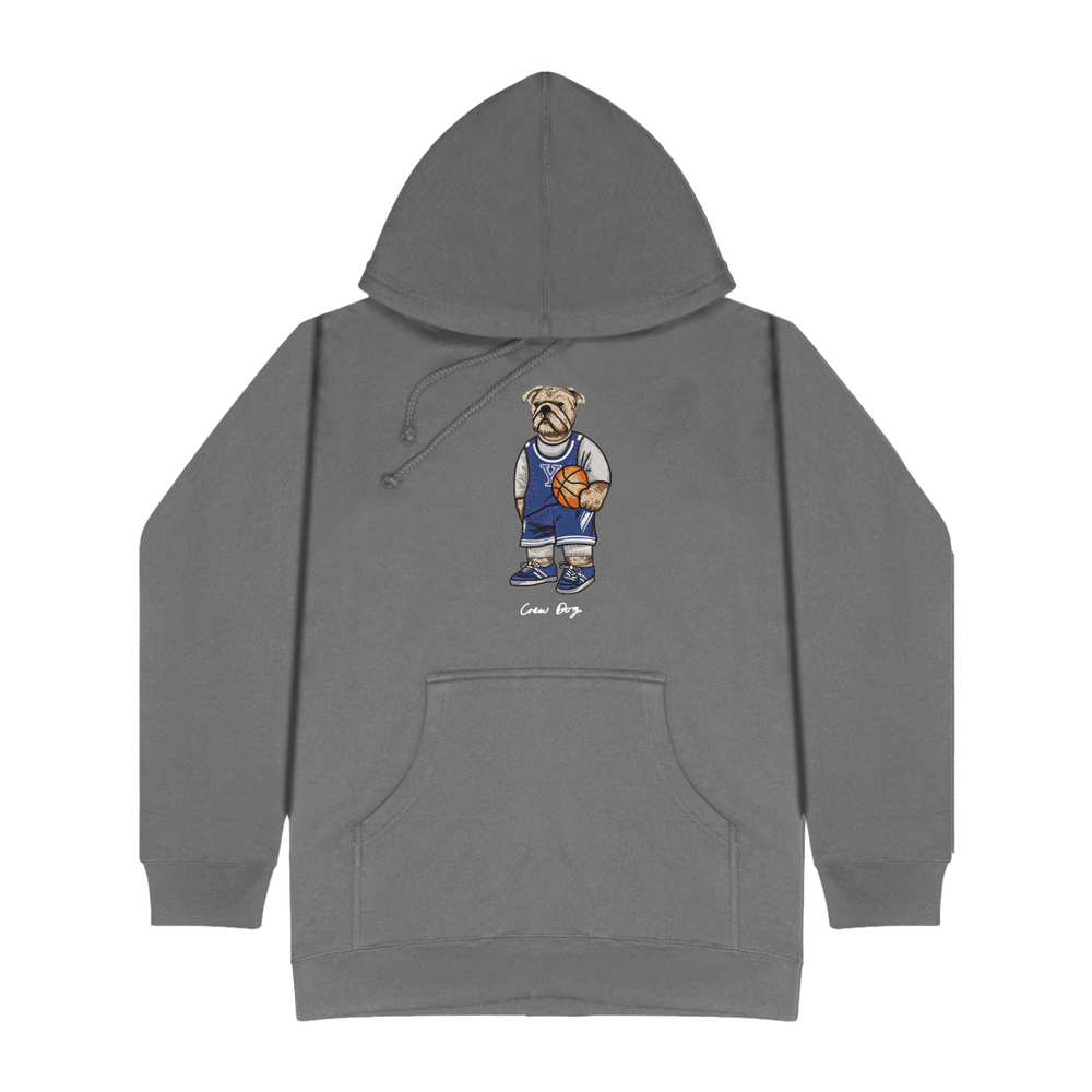 Yale Basketball Embroidered Hoodie