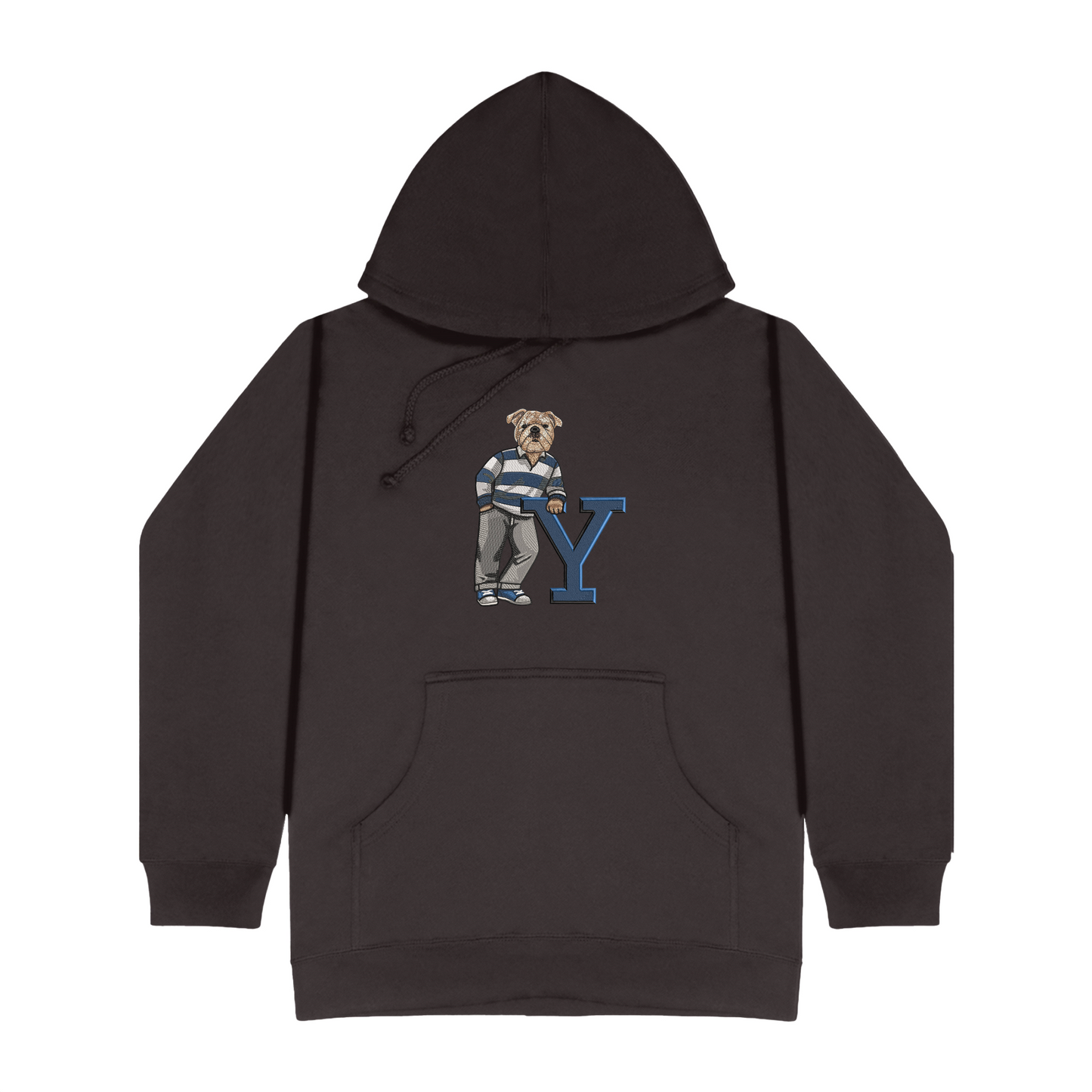Yale Big Letter Embroidered Hoodie