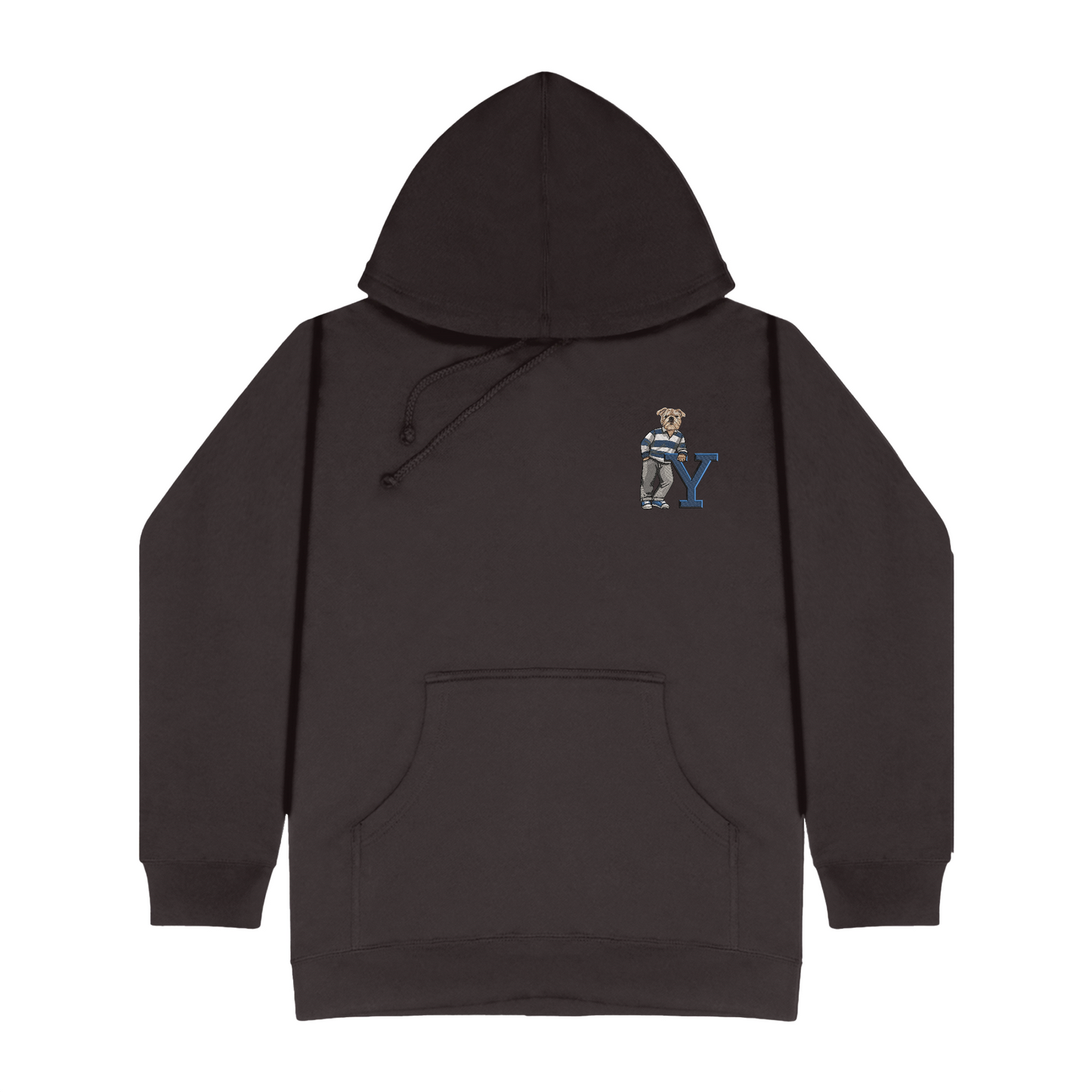Yale Big Letter Embroidered Hoodie