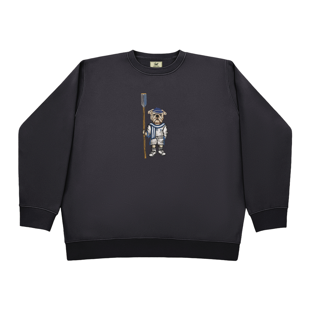 Yale Crew Embroidered Crewneck