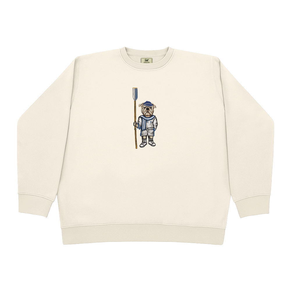 
                      
                        Yale Crew Embroidered Crewneck
                      
                    