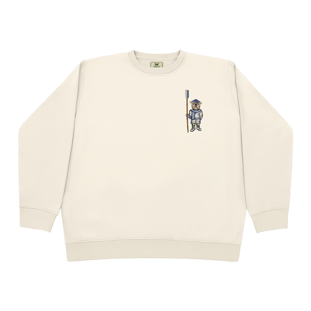 
                      
                        Yale Crew Embroidered Crewneck
                      
                    
