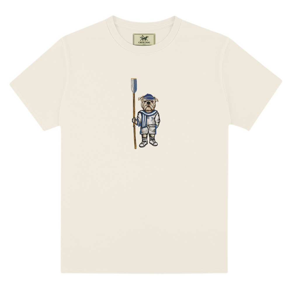 Yale Crew Embroidered Tee