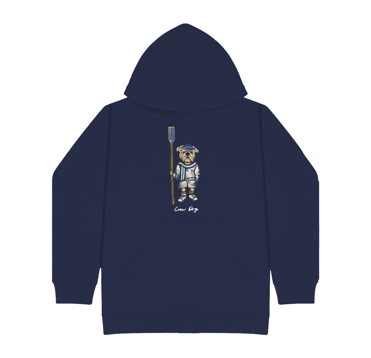 Yale Crew Embroidered Hoodie