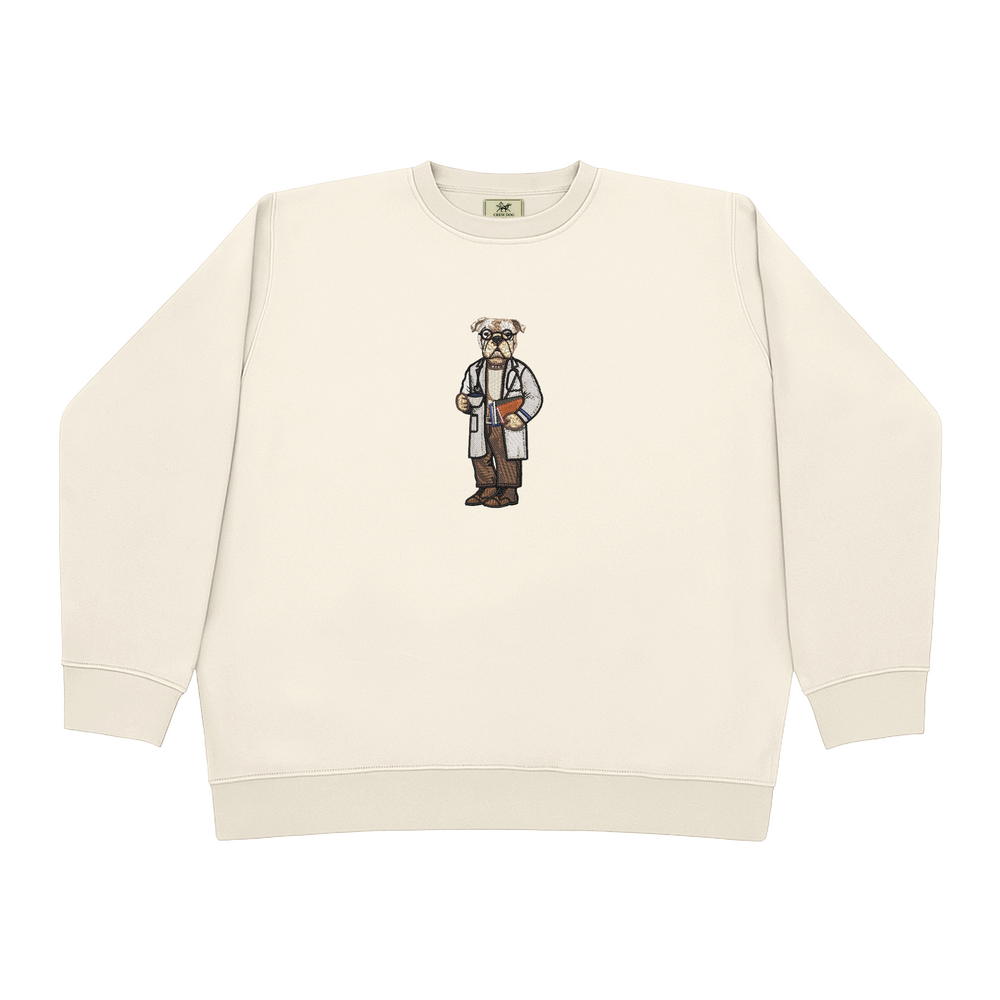 Ars longa, vitae brevis (No Y) Embroidered Crewneck