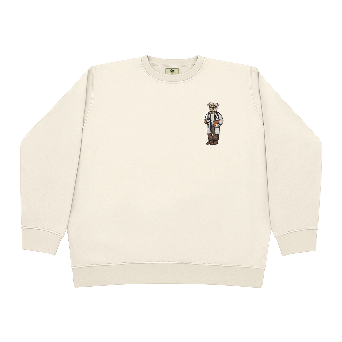 Ars longa, vitae brevis (No Y) Embroidered Crewneck