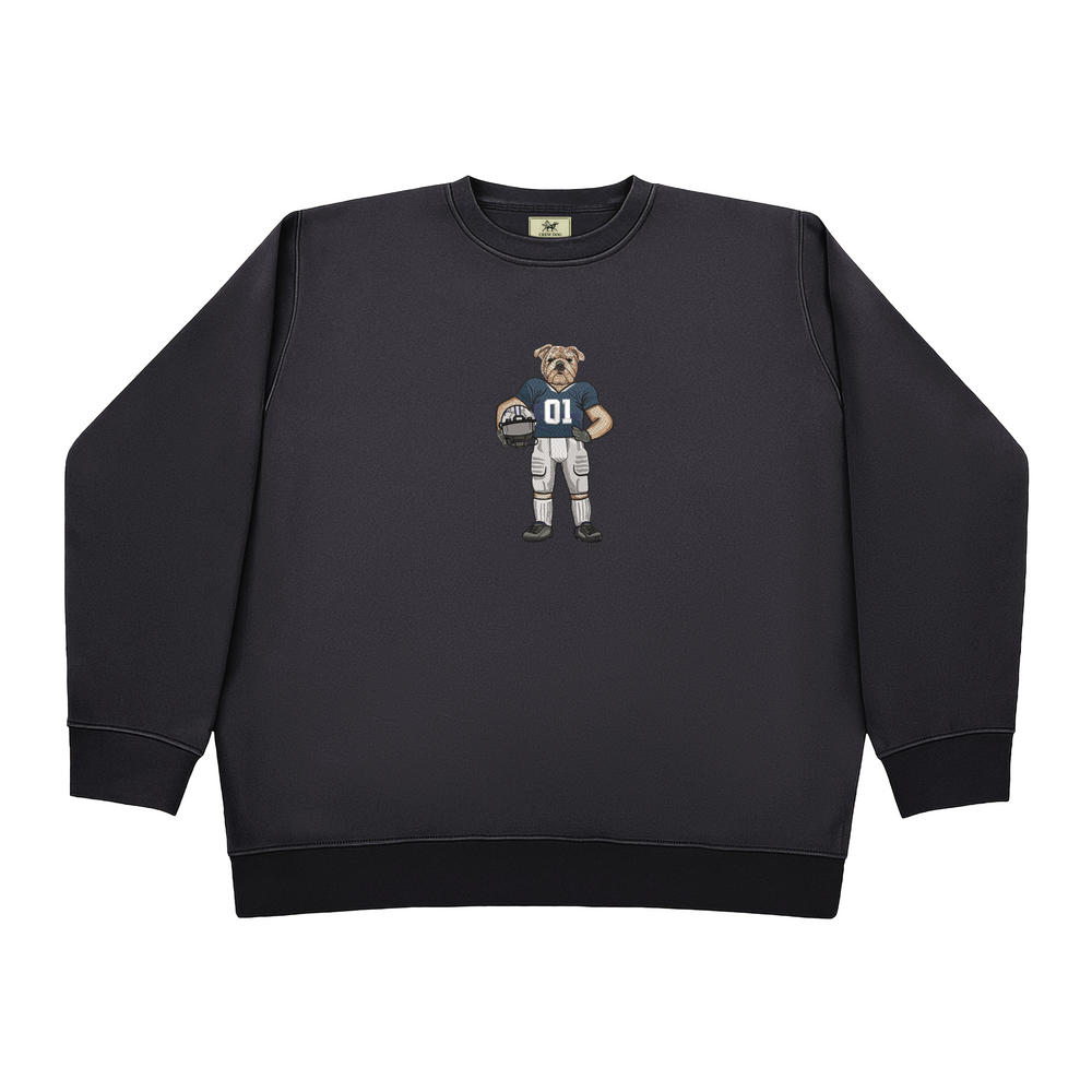 
                      
                        Yale Football (Helmet Off) Embroidered Crewneck
                      
                    