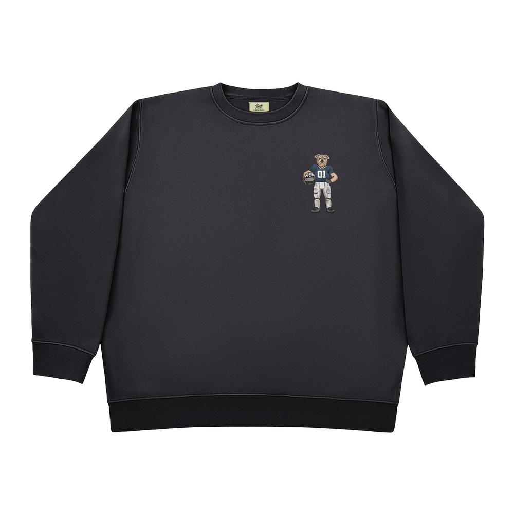 
                      
                        Yale Football (Helmet Off) Embroidered Crewneck
                      
                    