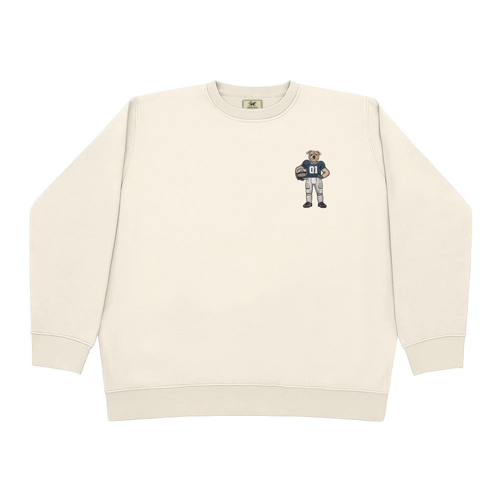 
                      
                        Yale Football (Helmet Off) Embroidered Crewneck
                      
                    