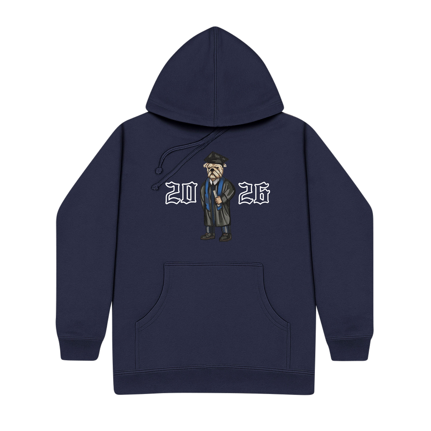Yale Graduation 2026 Embroidered Hoodie