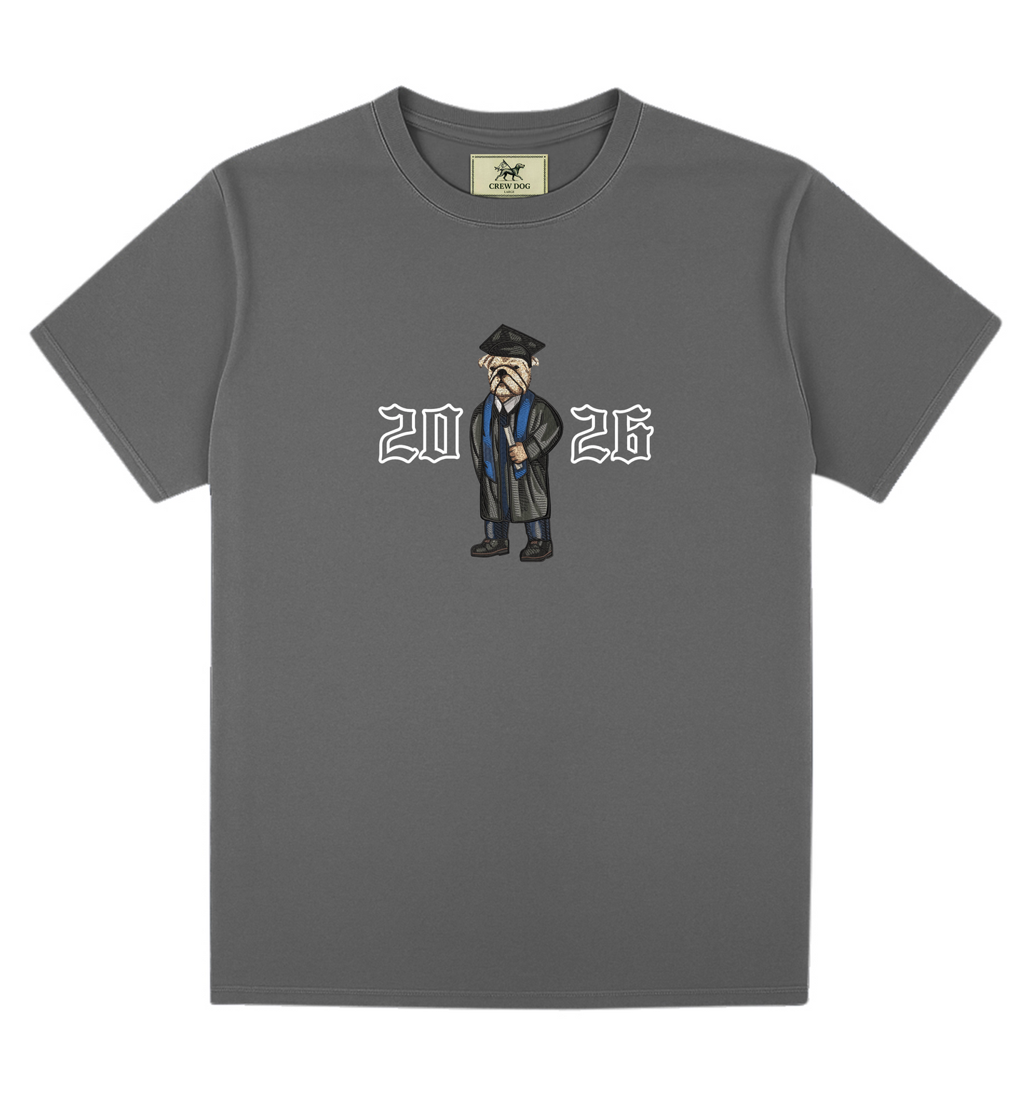 Yale Graduation 2026 Embroidered Tee