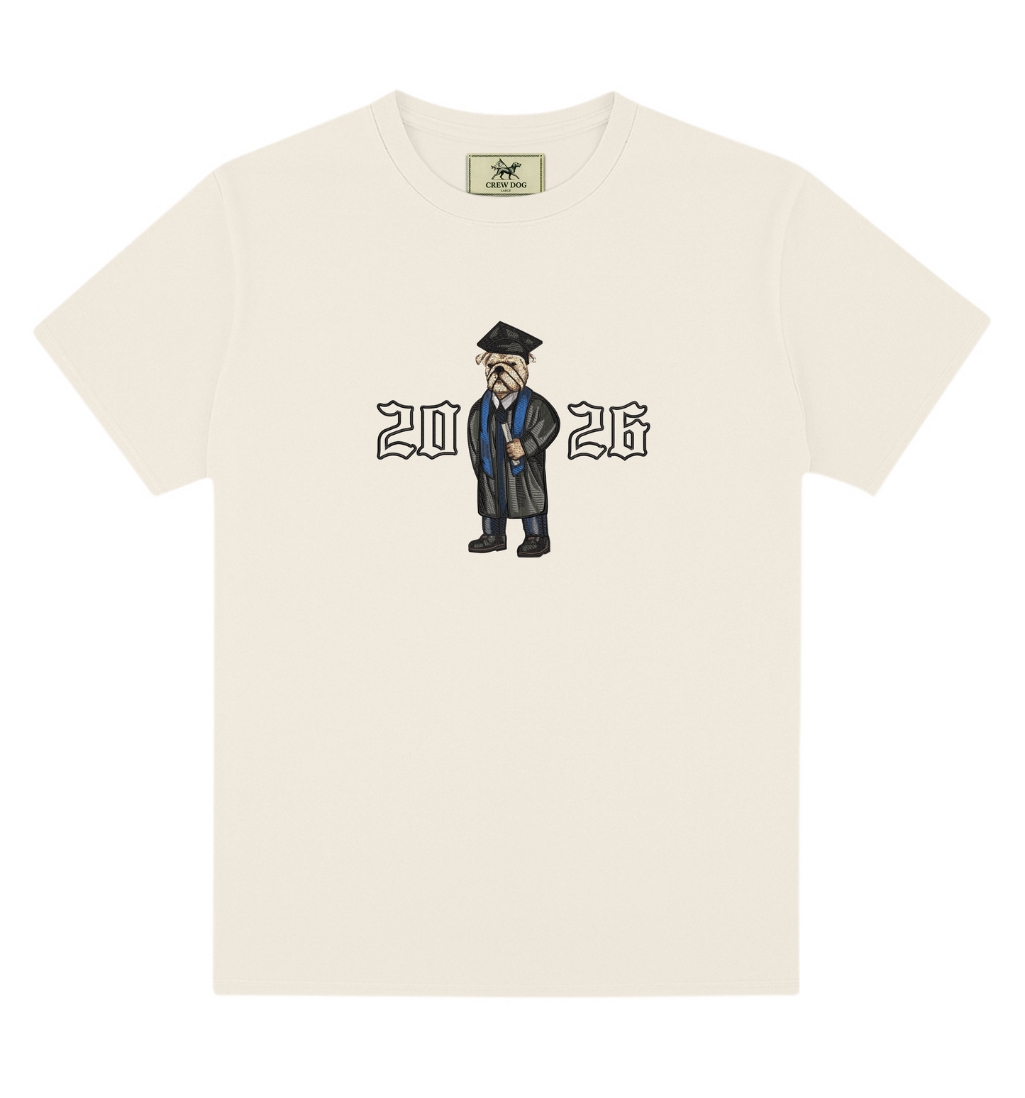 Yale Graduation 2026 Embroidered Tee