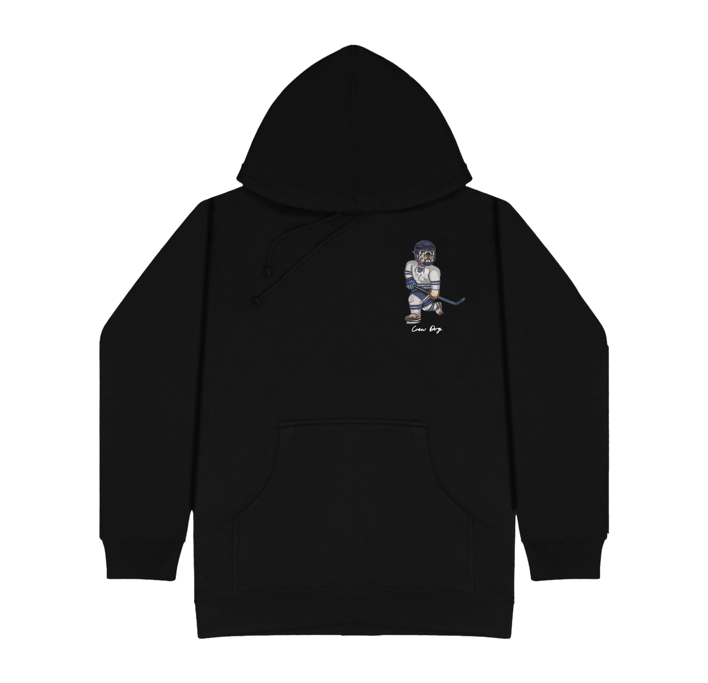 Yale Ice Hockey Embroidered Hoodie