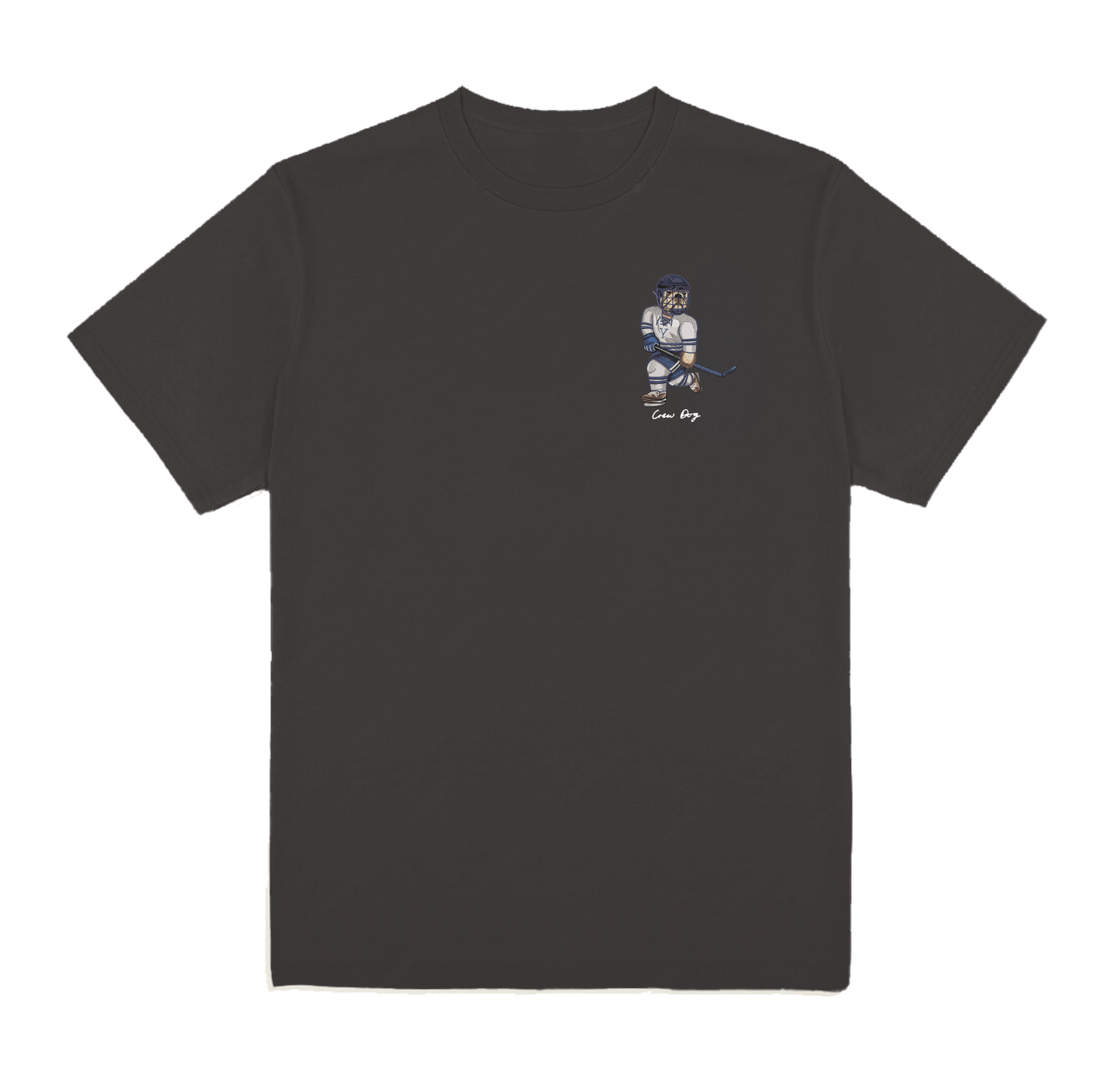 Yale Ice Hockey Embroidered Tee