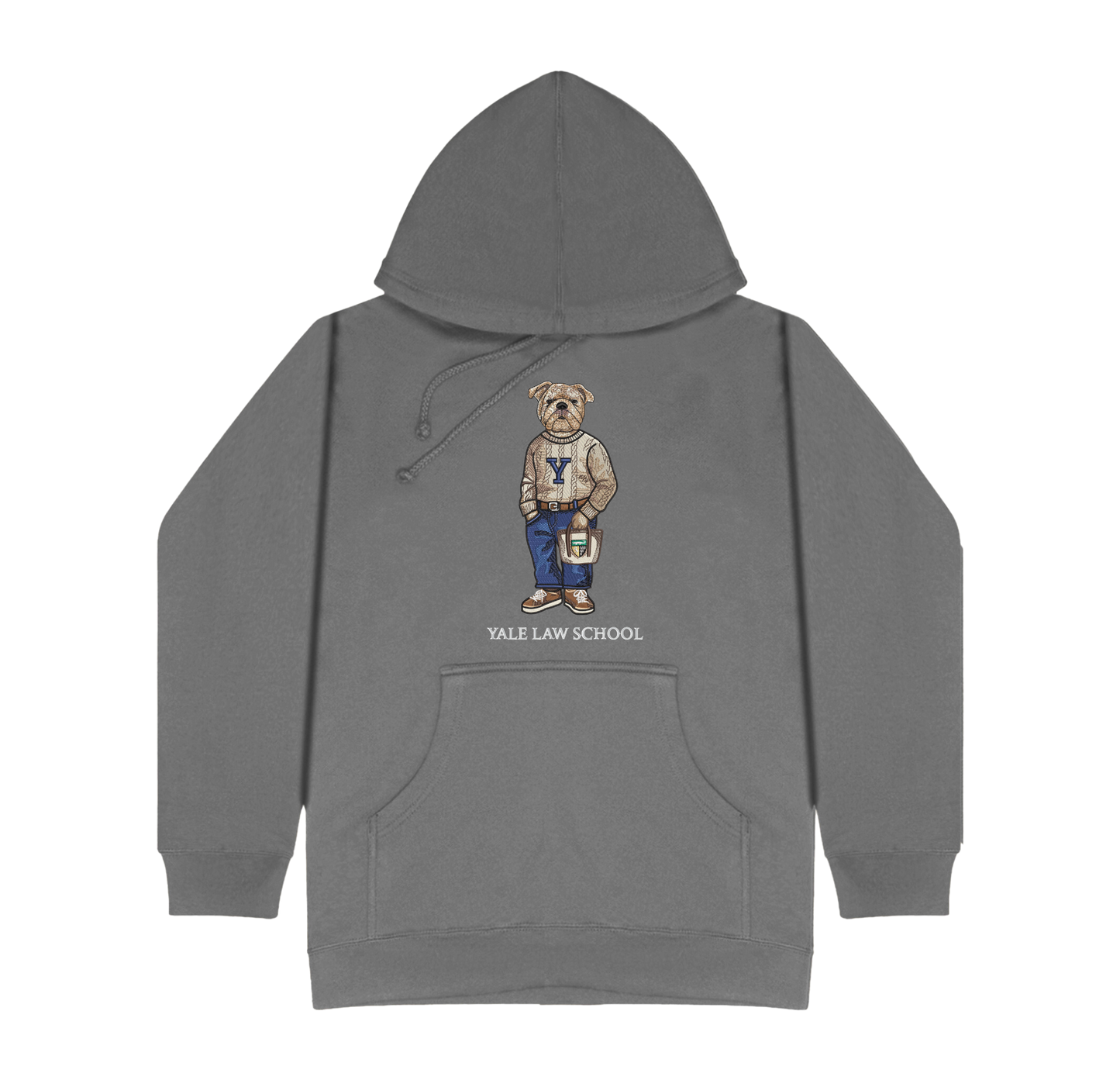 Yale Law School Embroidered Hoodie
