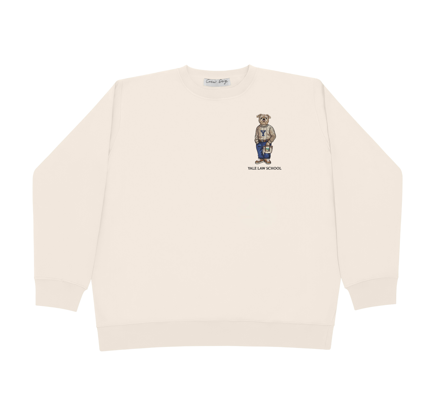 Yale Law School Embroidered Crewneck