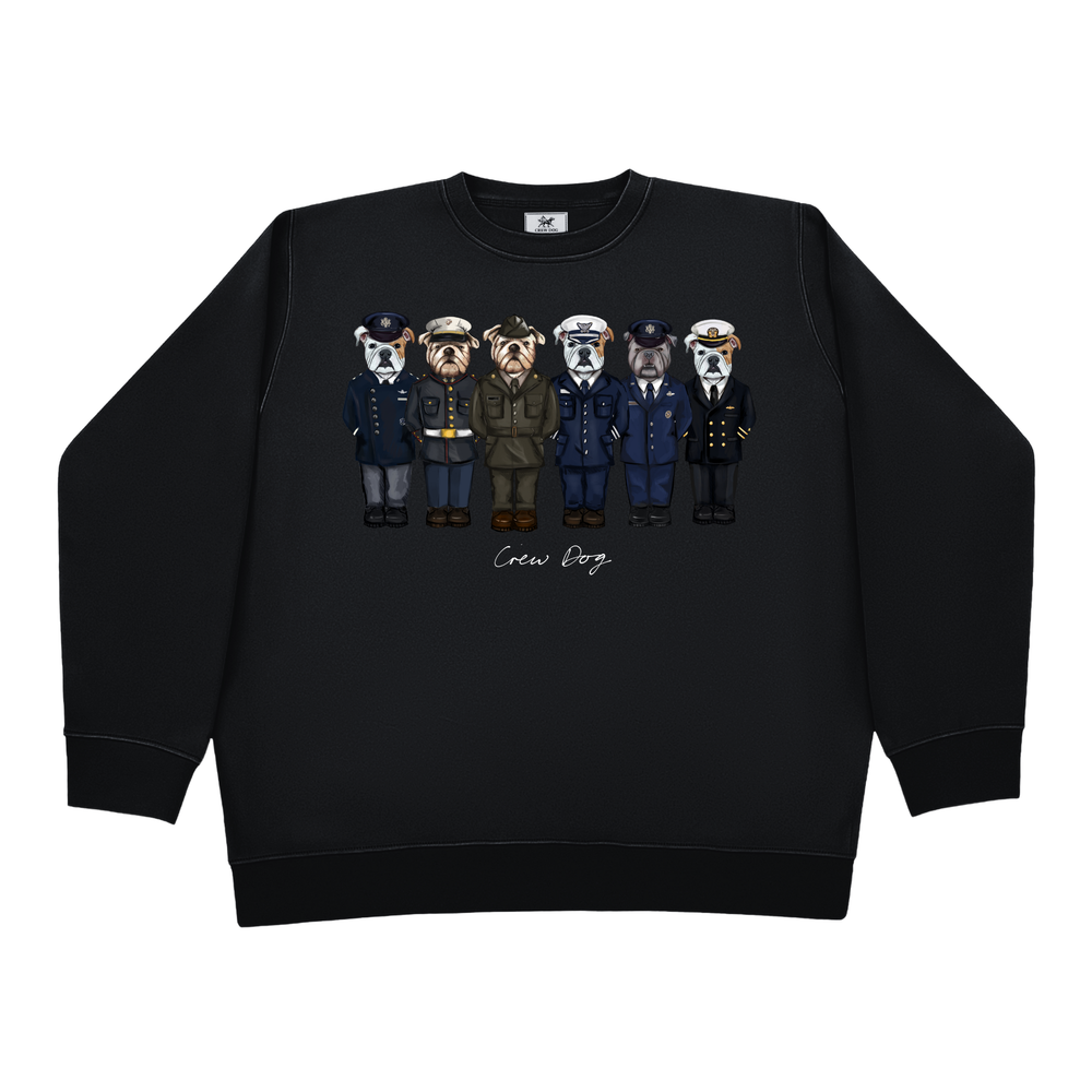Yale Veterans (Group) Screen-printed Crewneck