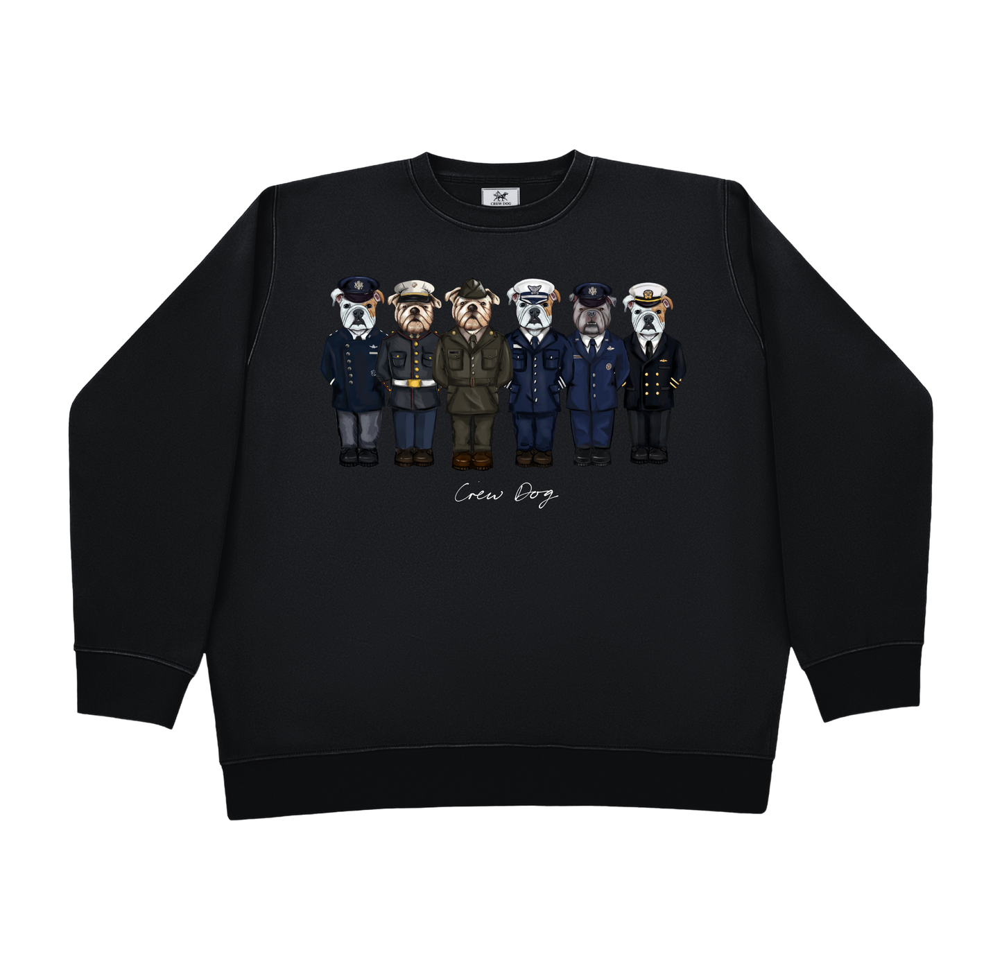 Yale Veterans (Group) Screen-printed Crewneck
