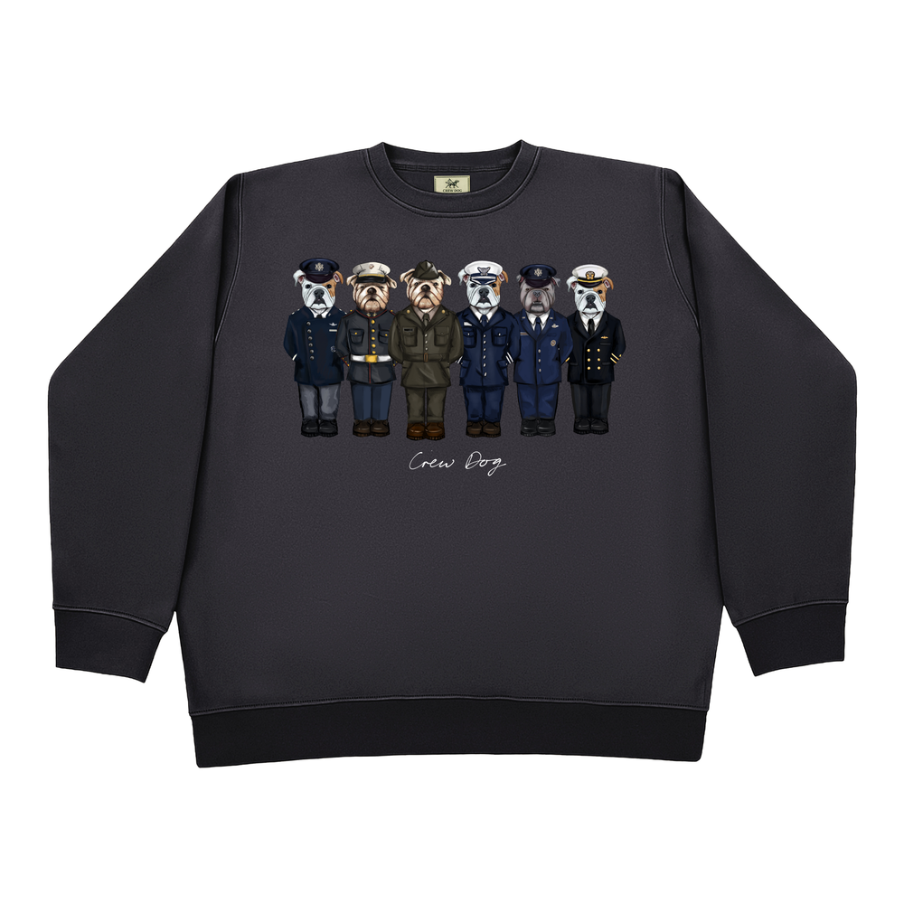 Yale Veterans (Group) Screen-printed Crewneck