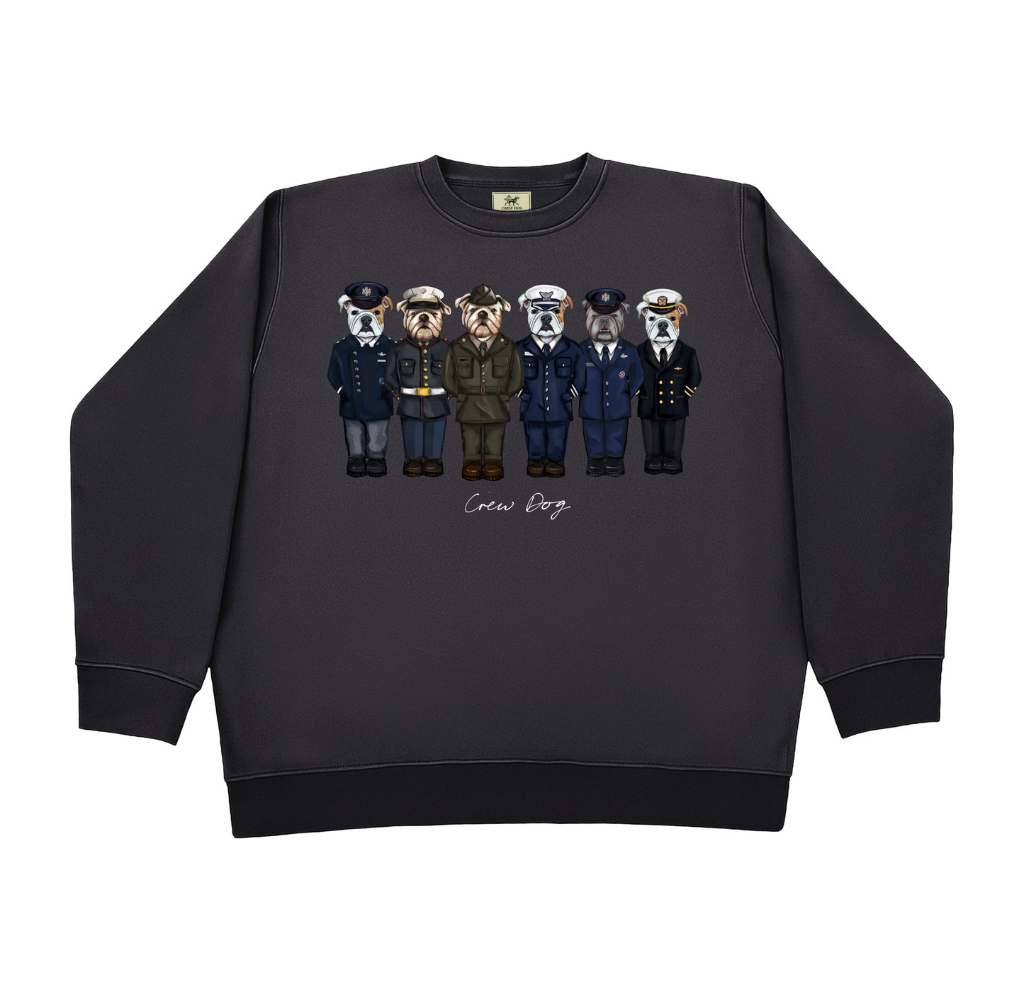Yale Veterans (Group) Screen-printed Crewneck