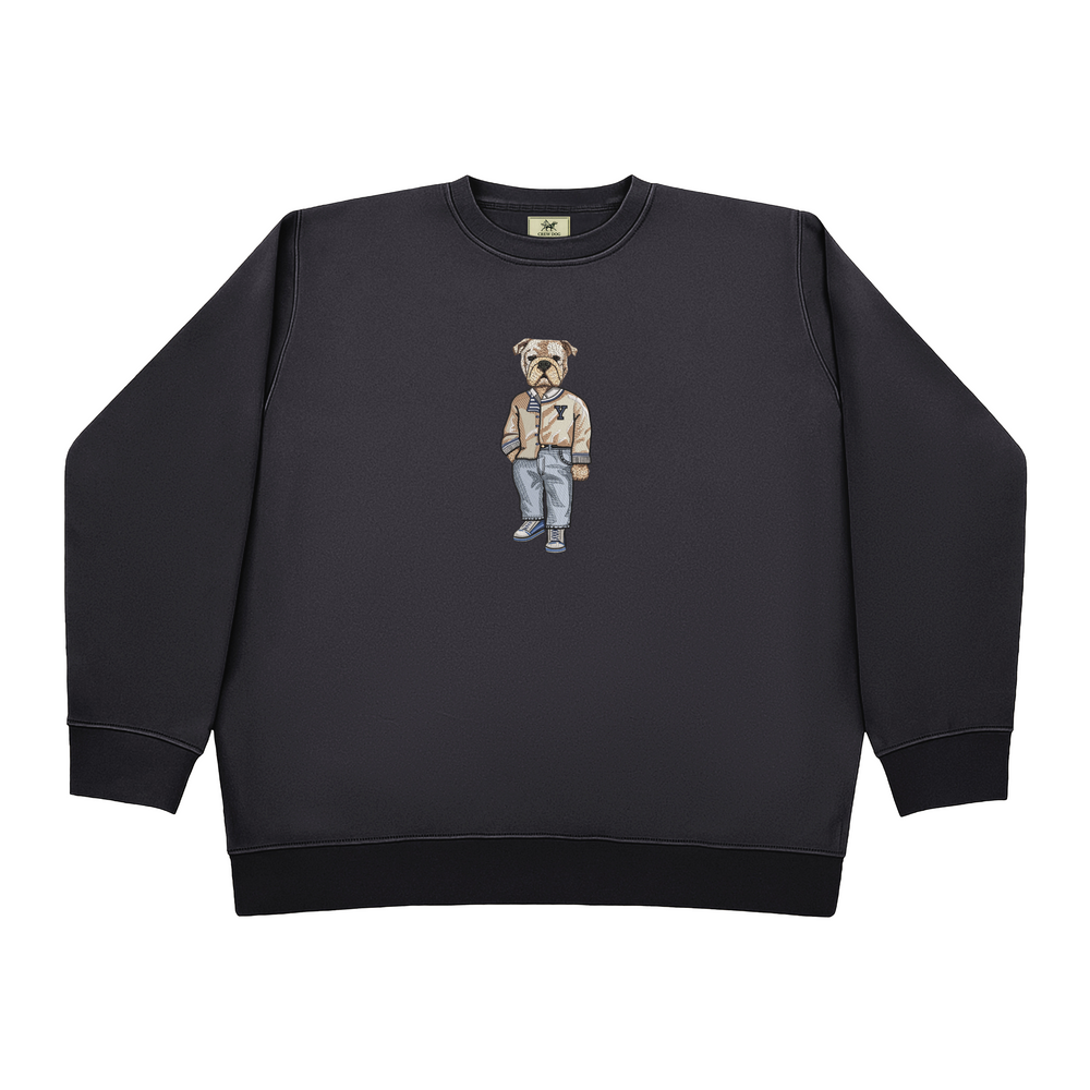 Yale Mrs. Autumn Embroidered Crewneck