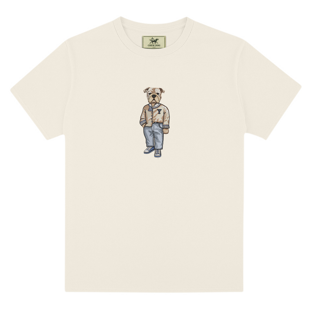 Yale Mrs. Autumn Embroidered Tee