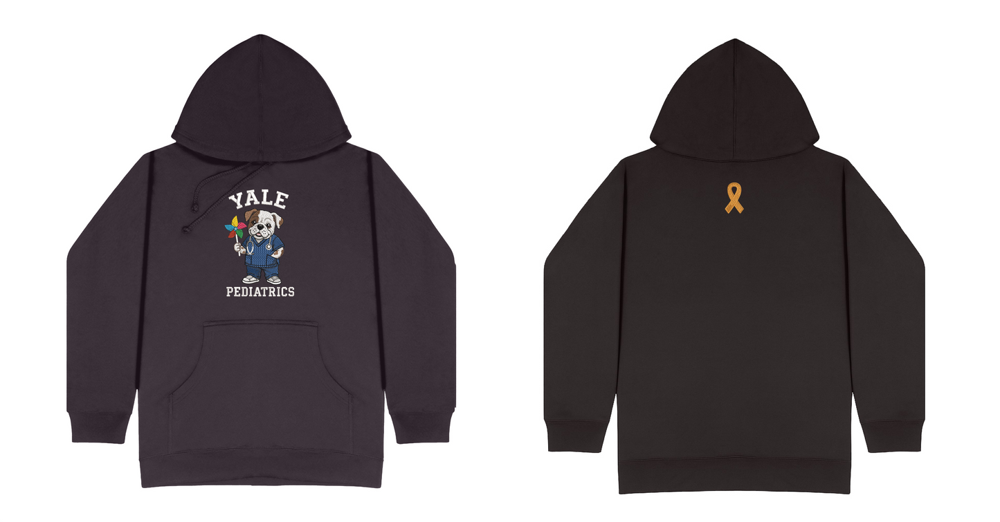 Yale Pediatrics Embroidered Hoodie