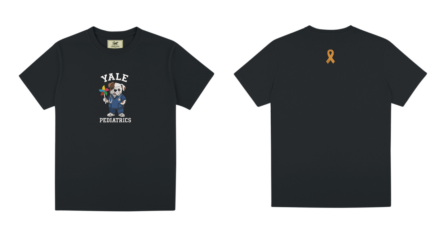 Yale Pediatrics Embroidered Tee