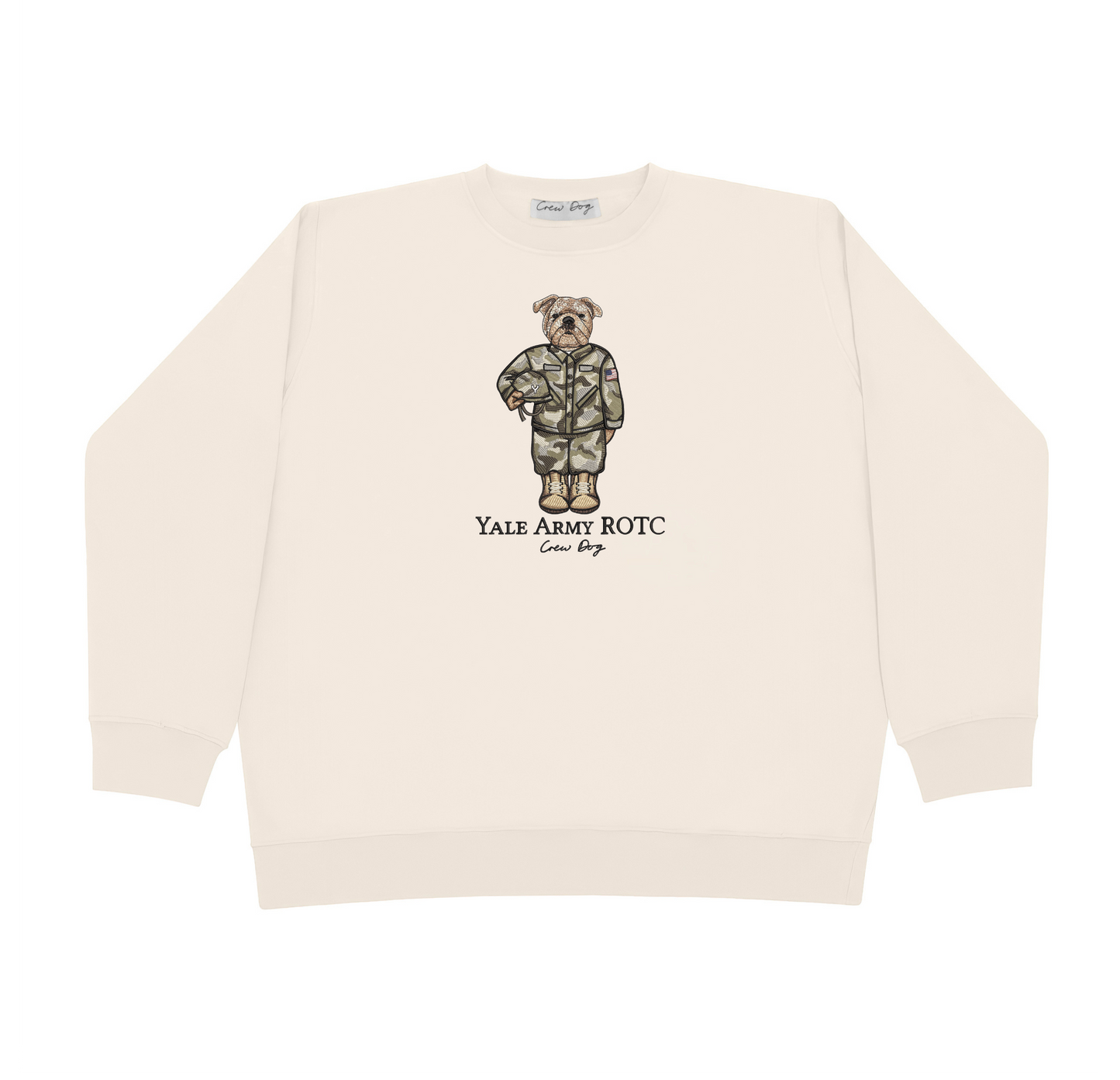 Yale Army ROTC Embroidered Crewneck