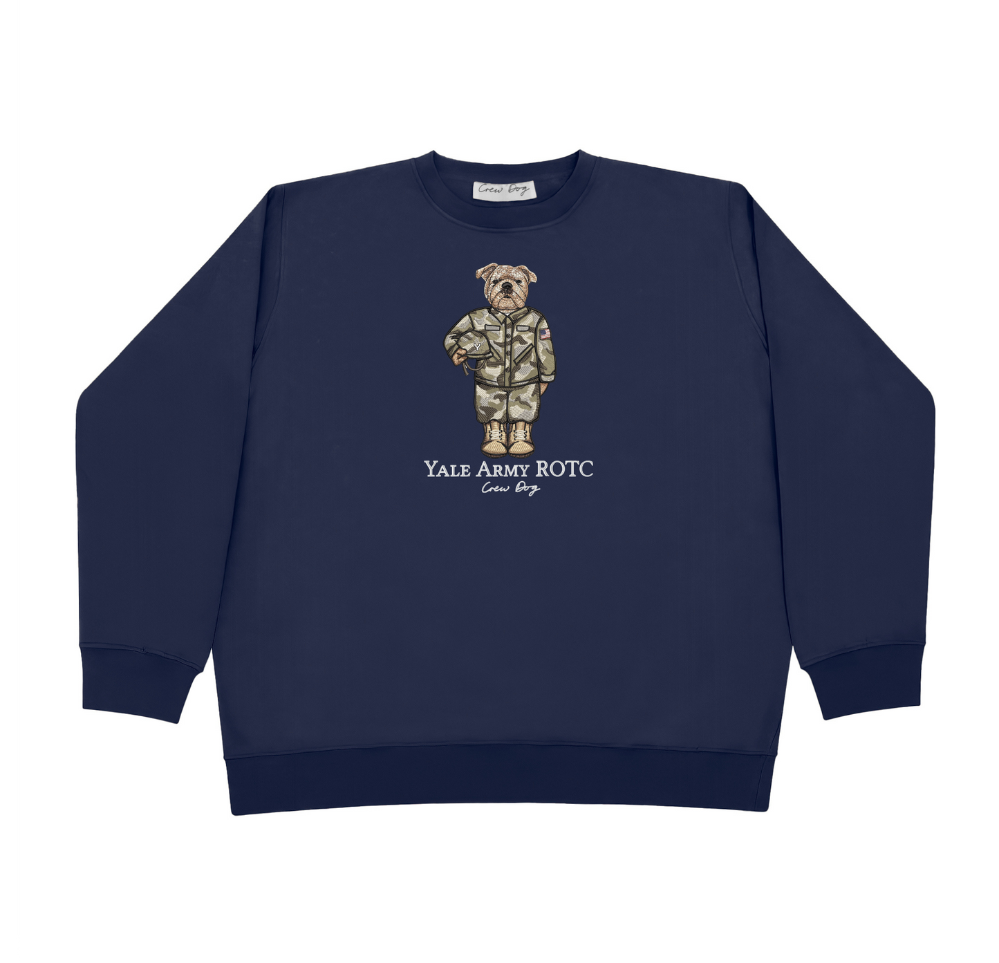 Yale Army ROTC Embroidered Crewneck