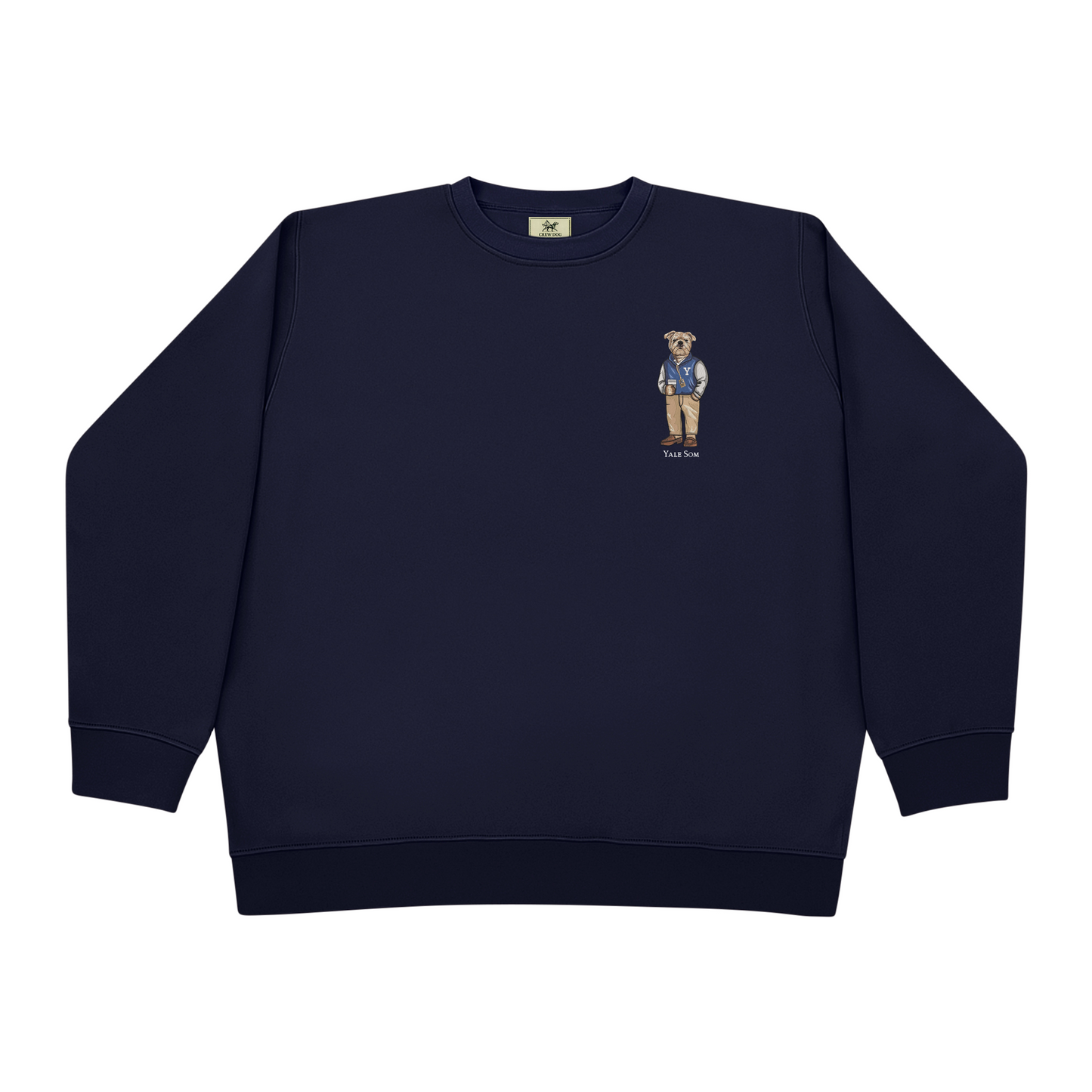 Yale SOM Business Casual Embroidered Crewneck