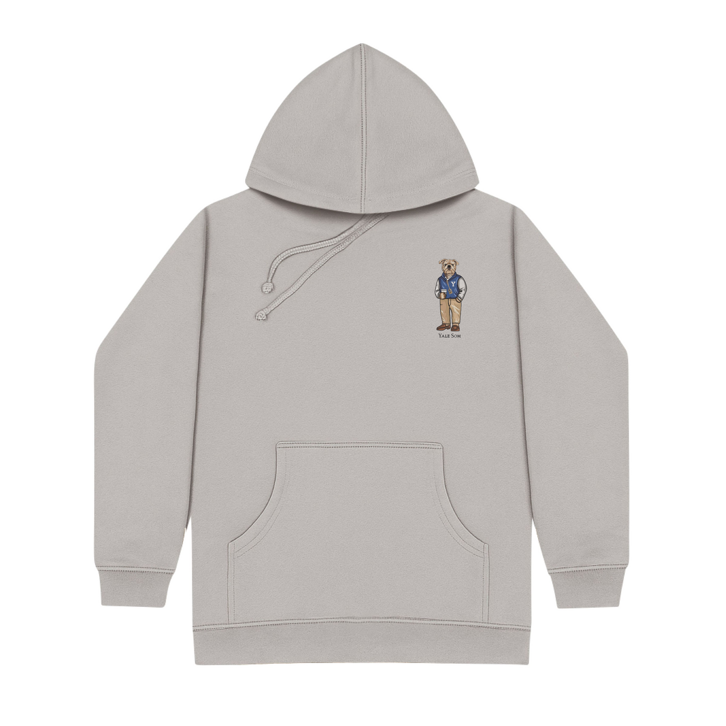 Yale SOM Business Casual Embroidered Hoodie