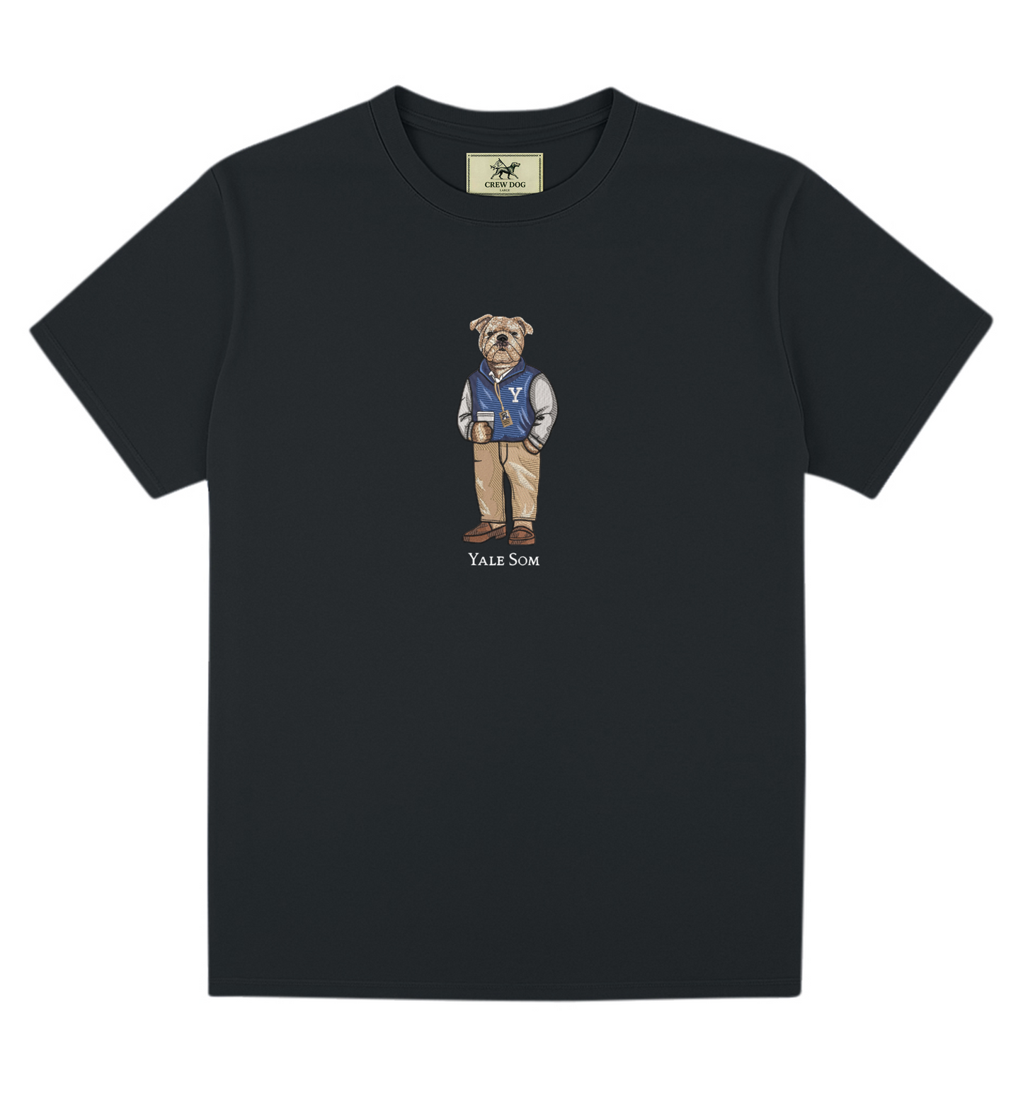 Yale SOM Business Casual Embroidered Tee