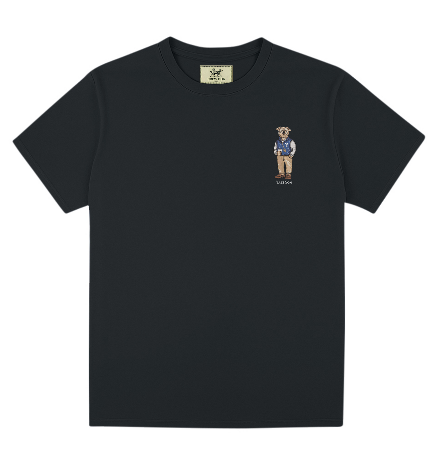 Yale SOM Business Casual Embroidered Tee