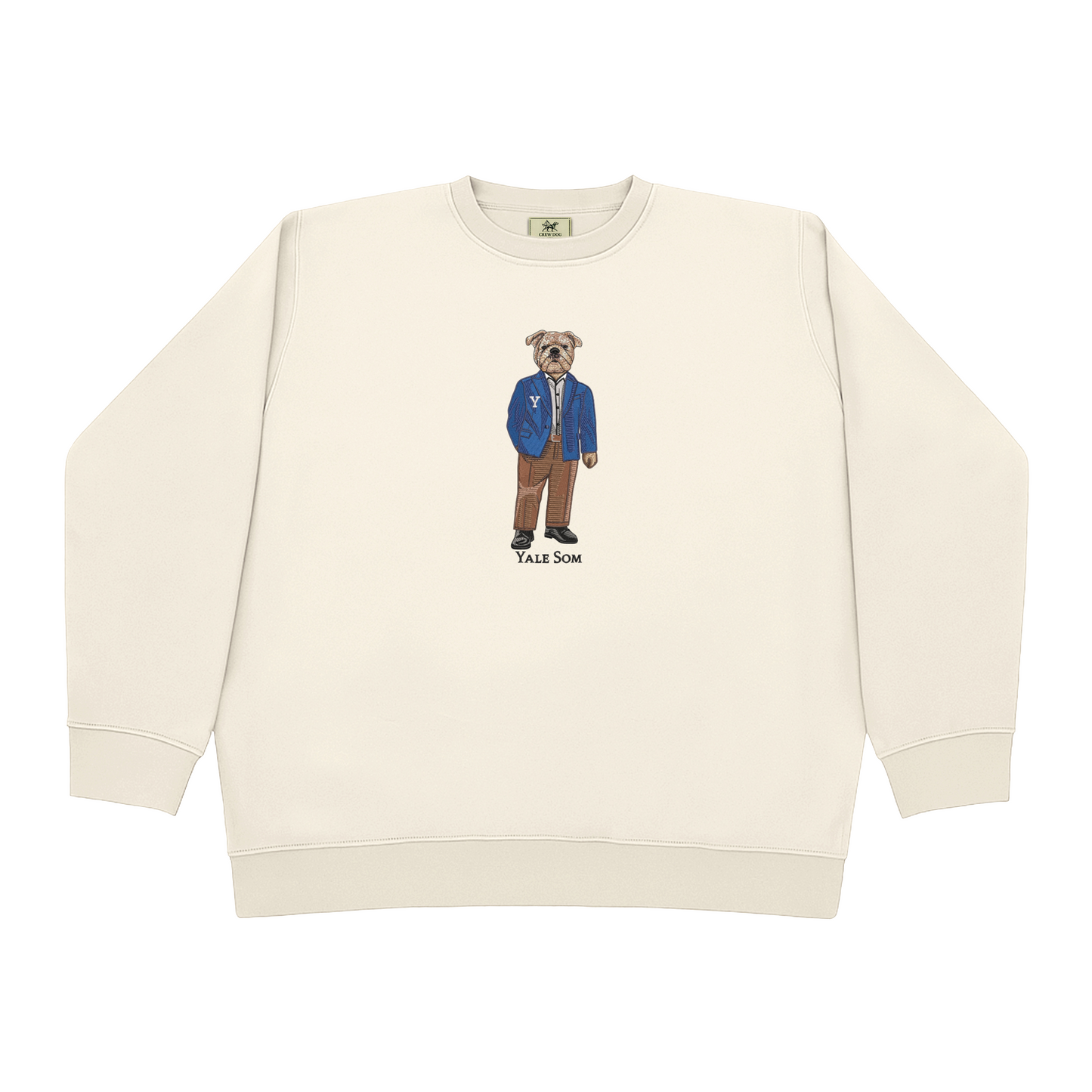 Yale SOM Businessman Embroidered Crewneck